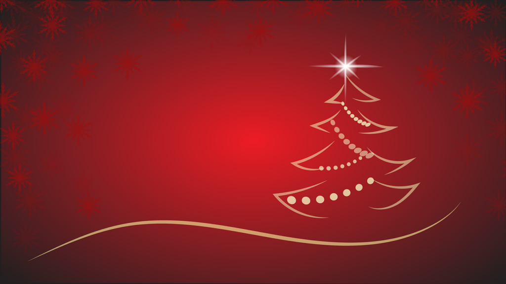 Red Christmas Tree Christmas  - monicore / Pixabay