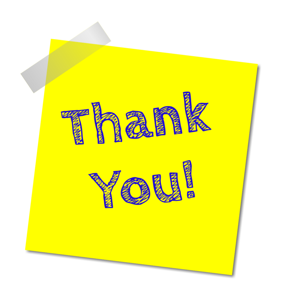 Thank You Note Thank Thank You Note  - Maklay62 / Pixabay