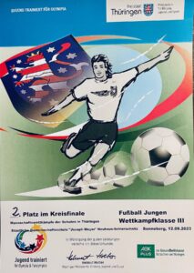 Kreisfinale Fußball WK III – 2. Platz