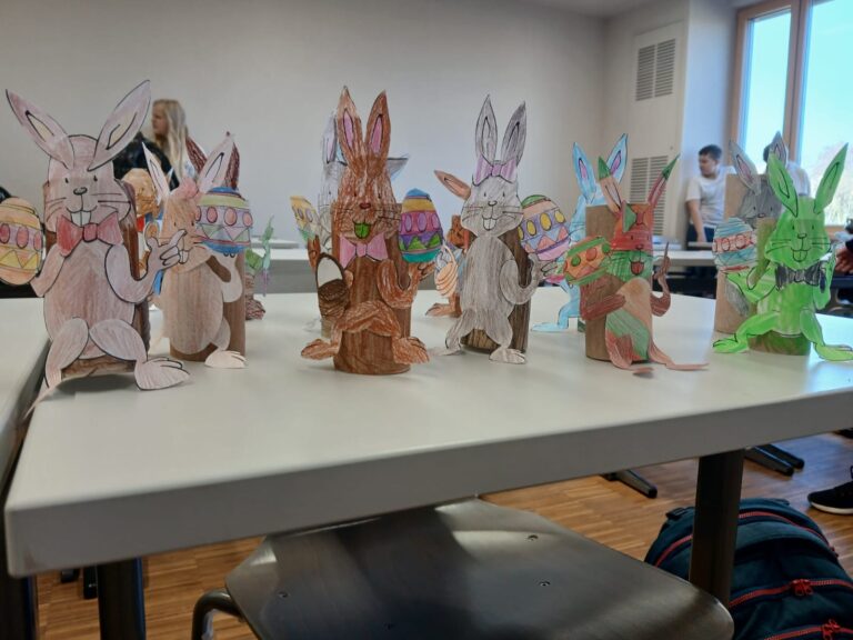 Osterbastlerei Klasse 5