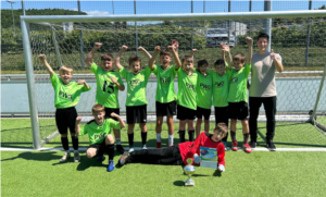 1. Platz beim Fußballturnier der Grundschulen