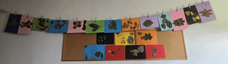 Natur trifft den Kunstunterricht – Blättertiere