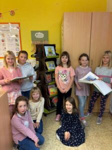 Neue Leseecke für die 2a